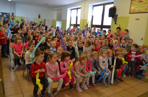 Iluzjonista w naszej szkole - luty 2020